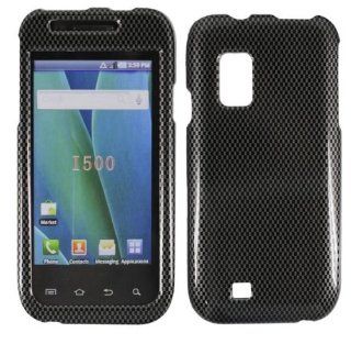 Hard Carbon Fiber Design Case Cover Faceplate Protector for Samsung Fascinate i500 with Free Gift Reliable Accessory Pen: Cell Phones & Accessories