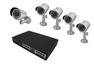 Aposonic A BR18B5 C500 8 Channel H.264 CCTV 960H DVR with 5 x Outdoor 700 TV line IR Cameras Surveillance System with 500GB HDD, HDMI/VGA Dual Output, iPhone/Android/Mac OSX Ready : Surveillance Dvr Kits : Camera & Photo