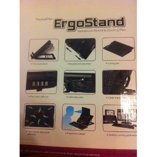 Cooler Master NotePal ErgoStand   Height Adjustable Laptop Cooling Stand: Electronics