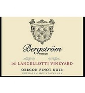 Bergstrom Pinot Noir De Lancellotti 2009 750ML: Wine