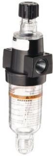 Parker 04L10GB Lubricator, Polycarbonate Bowl, No Drain, 20 scfm, 1/4" NPT: Compressed Air Lubricators: Industrial & Scientific