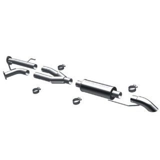 MagnaFlow 17113 Large Stainless Steel Performance Exhaust System Kit: Automotive