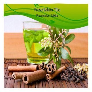 Natural Herbal Tea Powerpoint Template   Natural Herbal Tea Powerpoint for Template: Software