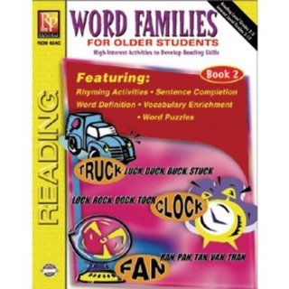 SCBREM454C 6   WORD FAMILIES FOR OLDER STUDENT pack of 6  Teachers Professional Development Resources 