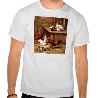 Rabbit rooster hens farm animals bunnies t shirts