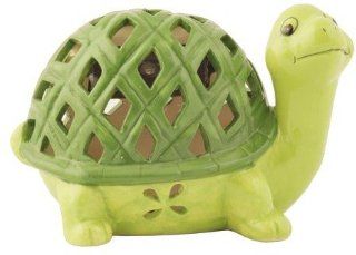 Bulk Buys Solar Ceramic Turtle Outdoor Statuette   Case of 12  Collectible Figurines  Patio, Lawn & Garden