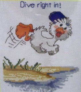 Suzy's Zoo Dive Right in Counted Cross Stitch