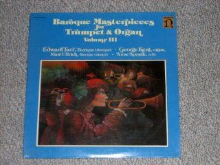 Baroque Masterpieces for Trumpet and Organ   Volume III   Vinyl LP Record: Music