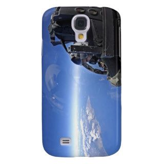 US Air Force captain looks out over the sky Samsung Galaxy S4 Cover