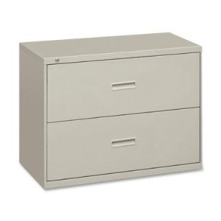 482LQ   Steel   2 x File Drawer(s)   Legal, Letter   Ball bearing Suspension, Interlocking, Leveling Glide   Light Gray  Lateral File Cabinets 