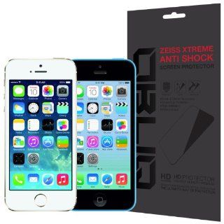 [Anti Shock]   Obliq Apple iPhone 5S 5C 5 Screen Protector Zeiss Xtreme Series   Military Grade Extreme Break and Shock Protection   Verizon, AT&T, T Mobile, Sprint, International, and Unlocked   Apple iPhone 5S 5C Lite 2013 Model: Cell Phones & Ac