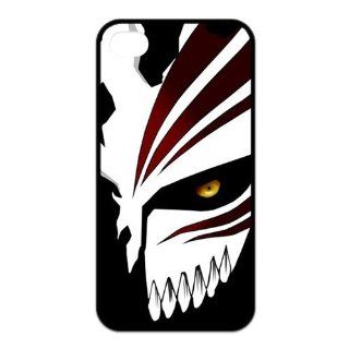 First Design Popular Anime Hollow Mask Ichigo Bleach Unique Best Durable RUBBER Silicone Iphone 4 4s Case Cell Phones & Accessories
