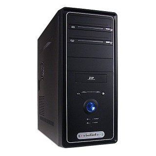 12 Bay ATX Computer Case with Front Panel LED (Black): Computers & Accessories