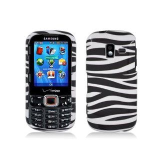 Black White Zebra Stripe Hard Cover Case for Samsung Intensity III 3 SCH U485: Cell Phones & Accessories