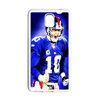 DIY Sports&NFL Star Eli Manning W 7 White Print Hard Shell Cover for Samsung Galaxy Note 3: Cell Phones & Accessories