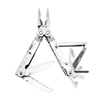 SOG Specialty Knives & Tools S66N CP PowerAssist Multi Tool with Assisted Steel Blades and Nylon Sheath, 22 Tools Combined, Satin Finish    