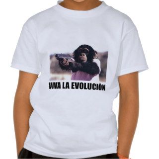 Chimpanzee Evolution Shirts