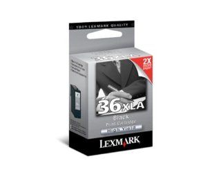 Lexmark 36XLA OEM Black Ink Cartridge   475 Pages (18C2190): Electronics