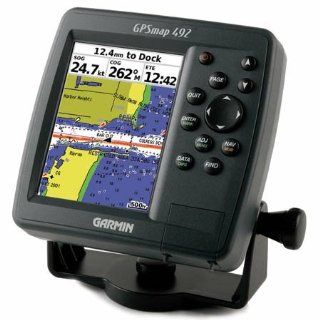 Garmin GPSMap 492 5 Inch Marine GPS and Chartplotter : Boating Gps Units : GPS & Navigation