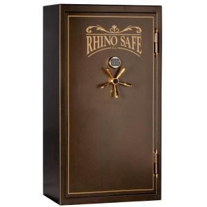Rhino Safe Electric Lock 28 cu. ft., 830 lb. 2.5 Hour Fire Rating UL Listed Coppervein Extreme Protection Vault DISCONTINUED 5932XP C