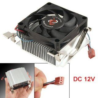 Computer Heatsink CPU Cooler Fan 3 Pin for Intel Socket 478 P4: Computers & Accessories