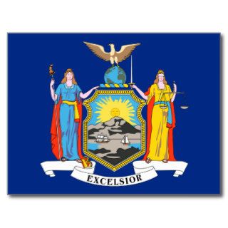 New York State Flag Post Cards