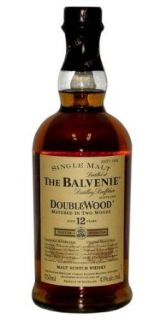 The Balvenie DoubleWood 12 Year Single Speyside Malt Scotch Whisky 750ml: Grocery & Gourmet Food