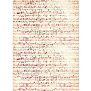 Wrapping Paper 19.5"X27" (495mm X 690mm) Sheet Music: Health & Personal Care