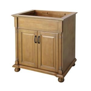 Foremost Montevallo 30 in. Vanity Cabinet Only in Weathered Pine MOHB3022