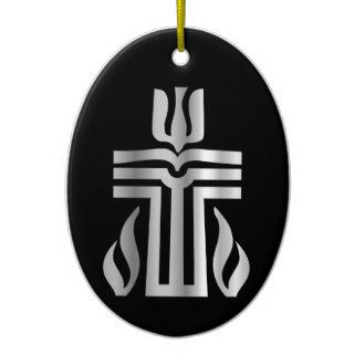 Symbol of Presbyterian religion Christmas Ornament