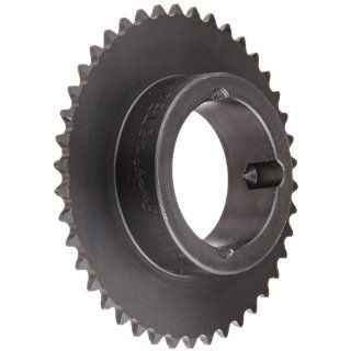 Browning 35TB42 Roller Chain Sprocket, Single Strand, Taper Bore, Bushed, Steel, 35 Pitch, 42 Teeth: Industrial & Scientific