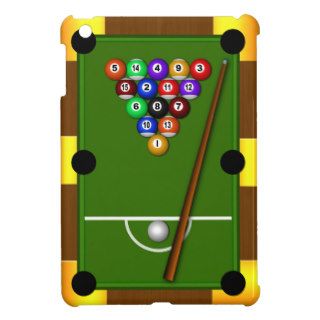 Pool Table 8 Eight Ball Billiards iPad Mini Cases