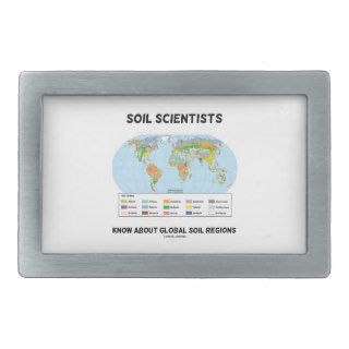 Soil Scientists Know About Global Soil Regions Belt Buckle