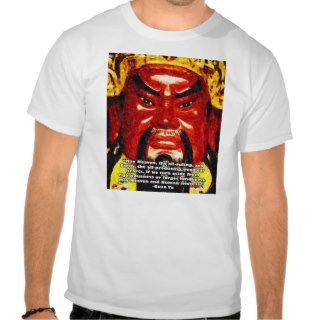 Guan Yu Quotes T shirts