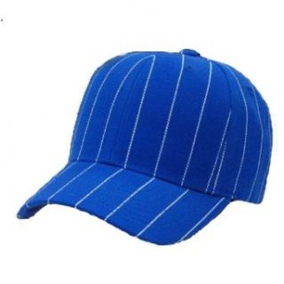 Decky Pinstripe Baseball Adjustable Hat Cap, Royal at  Mens Clothing store: