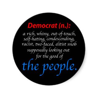 Democrat Definition Sticker
