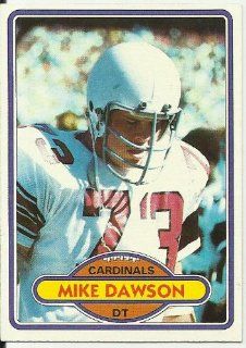 1980 Topps Mike Dawson (St. Louis Cardinals) Football Trading Card #487: Everything Else