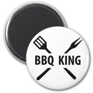 BBQ King icon Refrigerator Magnet