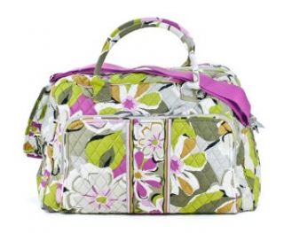 Vera Bradley Priscilla Pink Weekender Zip Duffle Bag: Clothing