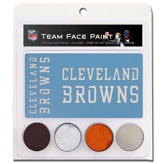 NFL Cleveland Browns Face Paint with Stencils : Sports Fan Wallets : Sports & Outdoors