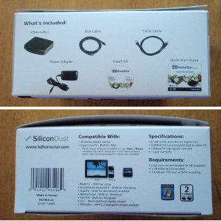 SiliconDust HDHomeRun DUAL High Definition Digital TV Tuner HDHR3 US (Black) (2013 Model) Electronics