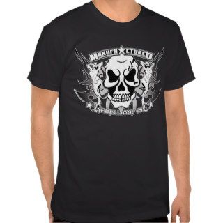 Manufactured Rebellion, Inc. (front/back) Tshirt
