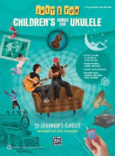 Children's Songs for Ukulele: 59 Children's Classics: Easy Ukulele Tab Edition (Paperback) Music