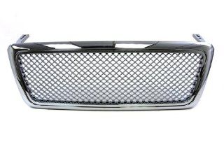 04 08 Ford F150 Chrome Mesh Front Grille Grill 05 06 07 F 150 Pickup: Automotive