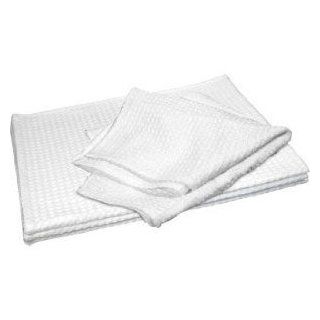 Pack of 10 Tea Towels Cloths White Honeycomb Weave   762 x 508 mm   Dish Cloths