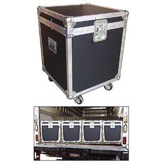 Cable Cube Trunk 22" ATA Case   Heavy Duty 3/8" Ply w/Wheels   Truck Pack Size Musical Instruments