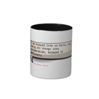 James Weldon Johnson I had enjoyed life in Paris Mugs