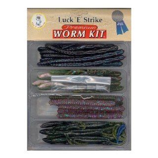 Premium Worm Kit : Fishing Lure Kits : Sports & Outdoors