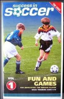 Success in Soccer Fun & Games Vol. 1 ages 6 10 Videoteach Movies & TV
