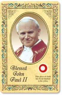 Blessed Pope John Paul II Relic Card: Everything Else
